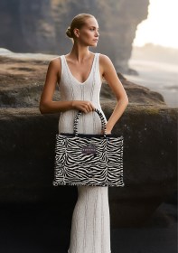 ZEGNIA MEDIUM TOTE BAG